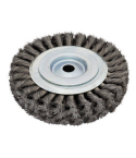 WIRE WHEEL 200 X12X16/19mm KNOTTED .40W 2ROW WERNER