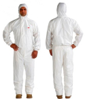 3M™ 4545 Protective Coverall Type 5/6 White Small