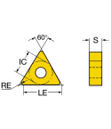 Sandvik Coromant TNMG 16 04 12-PF 1525 T-Max™ P insert for turning