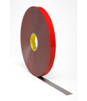 3M™ Acrylic Foam Tape GT6012, Grey, 1.2 mm, 300 mm x 66 m
