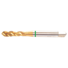 Somta Green Band 35° Spiral Flute Taps Metric Coarse HSSE-V3 TiN - DIN 371