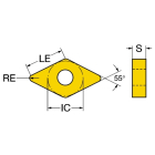 Sandvik Coromant DNMX 11 04 08-WF 1525 T-Max™ P insert for turning