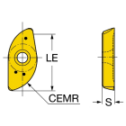 Sandvik Coromant RA216-13 02 M-M 1025 CoroMill™ 216 ball nose insert