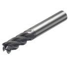 Sandvik Coromant 1P340-0635-XA 1640 CoroMill™ Plura solid carbide end mill for roughing with chip breaker