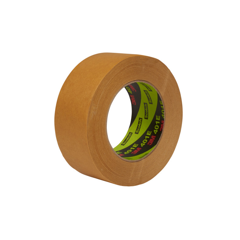 3M™ Performance Masking Tape 401E, Brown, 48 mm x 50 m