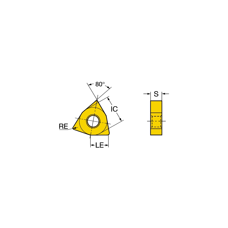 Sandvik Coromant WNMG 06 04 08-WF 1525 T-Max™ P insert for turning