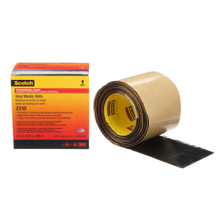 Scotch® Vinyl Mastic Roll 2210, Black, 102 mm x 3 m, 2.29 mm