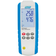 Major Tech K-Type Thermometer, Dual Input (-50 °C - 1300°C) - MT632