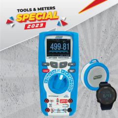Major Tech MT1005 TRMS Industrial Multimeter with TFT & Bluetooth, CATIV, 600V