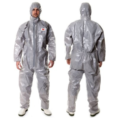 3M™ 4570 Protective Coverall Type 3/4/5/6 Grey, Large
