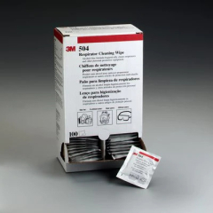 3M™ 504 Respirator Cleaning Wipes
