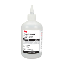 3M™ Scotch-Weld™ Plastic & Rubber Instant Adhesive PR100, Transparent, 10 x 20 g