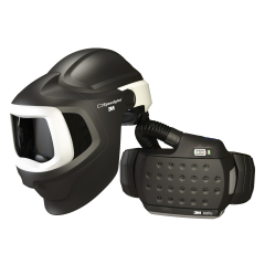 3M™ Speedglas™ Welding Helmet 9100 MP, without welding filter, with 3M™ Adflo™ Powered Air Respirator, 577700