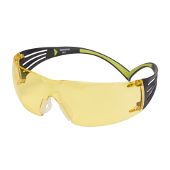 3M™ SF403AF SecureFit™ Safety Glasses, Green/Black Frame, Anti-Scratch / Anti-Fog 