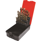 DRILL SET 1-13 X 0.5 NDX Heavy Duty HSS-CO GOLD OXIDE