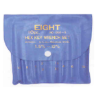 ALLEN KEY SET 1.5-12mm STD IN WALLET EIGHT BRAND