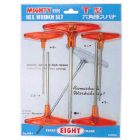 ALLEN KEY SET 2.5-6mm T HANDLE EIGHT BRAND