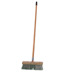 GUTTER BROOM 375mm COMPLETE GREEN SYN FIBRE ACADEMY