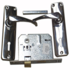MORTICE LOCKSET NATAL 4 LEVER CHROME ESCO
