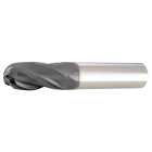 Somta Solid Carbide 4 Flute Ball Nose End Mills Regular Length - Coated