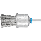 PFERD Shank mounted end brush, knotted PBG 2323 6 INOX 0,35