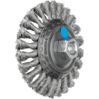PFERD Threaded bevel brush, knotted POS KBG 11515 M14 INOX 0,35