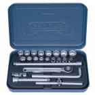 SOCKET BIHEX SET 3/8DR D30HMZ GEDORE