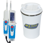 Major Tech MT476 LCD Voltage Tester ACV, DCV & Continuity, CAT IV 600V