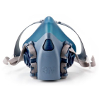3M™ 7503 Half Mask - Large (Dark Blue)
 Soft silicone face piece material for comfort and durability