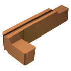 Sandvik Coromant RG123L1-0400-0004-GS1115 CoroCut™ 1-2 insert for grooving