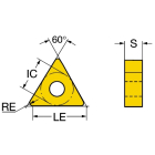 Sandvik Coromant TNMG 16 04 04-LC 1525 T-Max™ P insert for turning