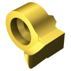 Sandvik Coromant MB-09FBR200-10-14L 1025 CoroCut™ MB solid carbide head for face grooving