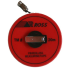 TAPE MEASURE 20M X12mm TM8 GP FIBREGLASS ROSS