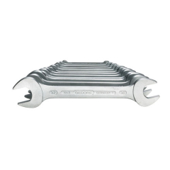 OPEN ENDED SPANNER SET 6X7 -27X32mm 6/12M GEDORE