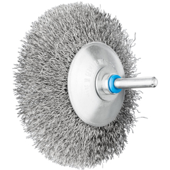 PFERD Shank mounted bevel brush, crimped KBU 9510/6 INOX 0,30