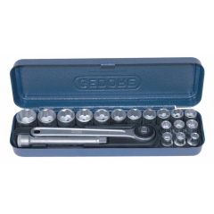 SOCKET BIHEX SET 3/8DR D30FMZ GEDORE