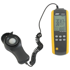 Major Tech MT942 Digital LED Light Meter, 0.1 Lux to 400,000 Lux