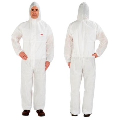 3M™ 4515 Protective Coverall Type 5/6 White Medium