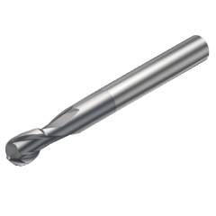 Sandvik Coromant RA216.62-2430-AK08G 1610 CoroMill™ Plura solid carbide ball nose end mill for Profiling