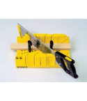 MITREBOX PLASTIC WITH SAW STANLEY 20-600