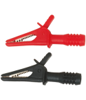 Major Tech HDT3909 Wide Grip Croc Clip Set, 10A, CATIII, 600V