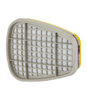 3M™ 6057 ABE1
Organic gases and vapours (bp>65°C), inorganic vapours and acid gases