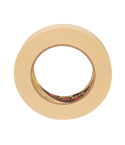 3M™ General Purpose Masking Tape 201E, Beige, 24 mm x 50 m