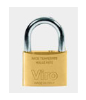PADLOCK 50mm VIRO KEYED ALIKE BRASS
