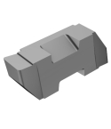 Sandvik Coromant TLGP-2125L H13A Top Lok insert for grooving