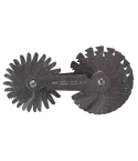 SCREW PITCH GAUGE 7.0-0.4 49 BLADE 60^ WW/ METRIC