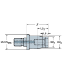 Sandvik Coromant 391.02T-10 12 035 MSSC reduction adaptor