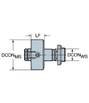 Sandvik Coromant 391.05-60 80 030 VL to arbor adaptor
