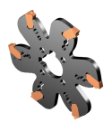 Sandvik Coromant QD-G-125X32-M CoroMill™ QD indexable grooving & parting off cutter
