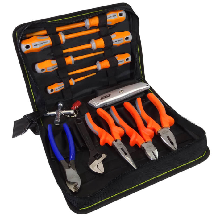 Major Tech Electricians Tool Kit 15pce TKE1214